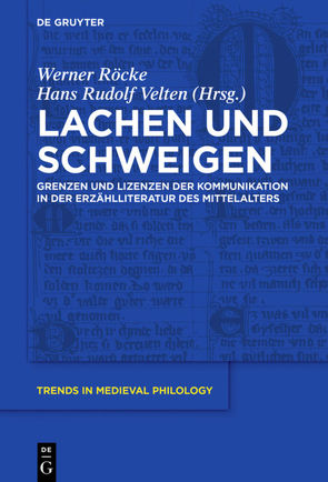 Lachen und Schweigen von Röcke,  Werner, Velten,  Hans Rudolf