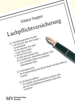 Lachpflichtversicherung von Sopper,  Günter