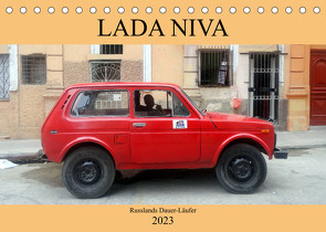 LADA NIVA – Russlands Dauer-Läufer (Tischkalender 2023 DIN A5 quer) von von Loewis of Menar,  Henning