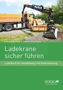 Ladekrane sicher führen von Bosselmann,  Ole, Brunkhorst,  Heiko, Rossow,  Armin