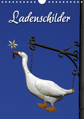 Ladenschilder (Wandkalender 2020 DIN A4 hoch) von Berg,  Martina