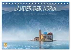 Länder der Adria (Tischkalender 2024 DIN A5 quer), CALVENDO Monatskalender von L. Beyer,  Stefan