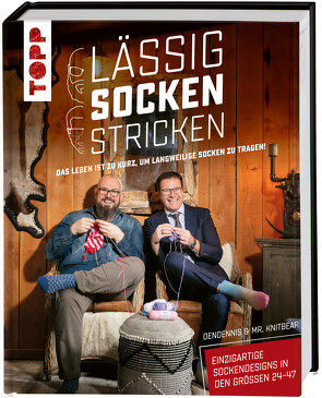 Lässig Socken stricken mit Dendennis und Mr. Knitbear. Das Leben ist zu kurz, um langweilige Socken zu tragen! von van den Brink,  Dennis, Vandereyken,  Wim