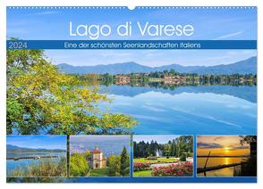 Lago di Varese – Eine der schönsten Seenlandschaften Italiens (Wandkalender 2024 DIN A2 quer), CALVENDO Monatskalender von LianeM,  LianeM