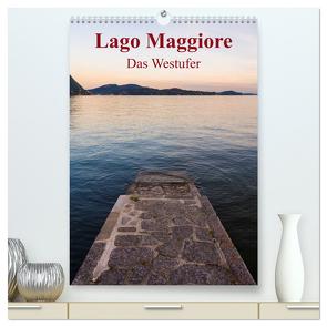 Lago Maggiore – Das Westufer (hochwertiger Premium Wandkalender 2024 DIN A2 hoch), Kunstdruck in Hochglanz