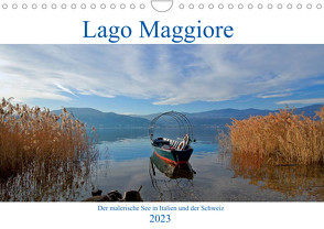 Lago Maggiore – Der malerische See in Italien und der Schweiz (Wandkalender 2023 DIN A4 quer) von Kruse,  Joana