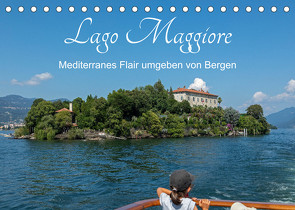 Lago Maggiore – Mediterranes Flair umgeben von Bergen (Tischkalender 2023 DIN A5 quer) von Kuttig,  Siegfried