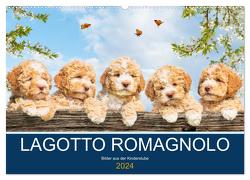 Lagotto Romagnolo – Bilder aus der Kinderstube (Wandkalender 2024 DIN A2 quer), CALVENDO Monatskalender von Starick,  Sigrid