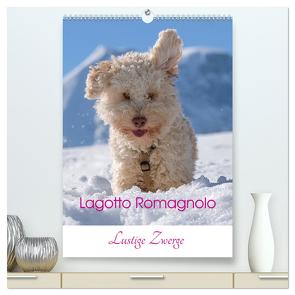 Lagotto Romagnolo – Lustige Zwerge (hochwertiger Premium Wandkalender 2024 DIN A2 hoch), Kunstdruck in Hochglanz von Wuffclick-pic,  Wuffclick-pic