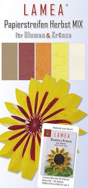 LAMEA Papierstreifen Herbst Mix