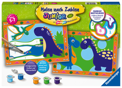 Ravensburger Malen nach Zahlen 28694 – Land der Dinosaurier – Kinder 5-7 Jahren