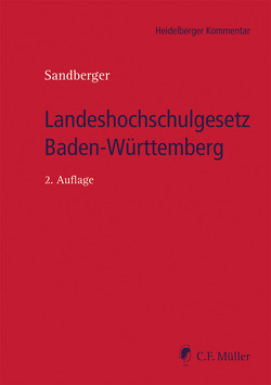 Landeshochschulgesetz Baden-Württemberg von Sandberger,  Georg