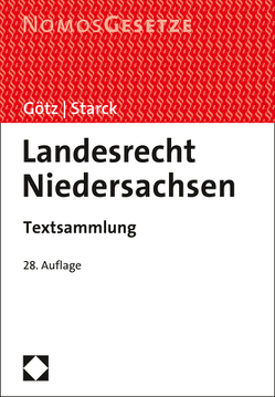 Landesrecht Niedersachsen von Götz,  Volkmar, Starck,  Christian