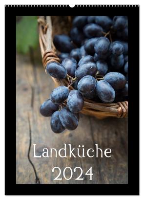 Landküche (Wandkalender 2024 DIN A2 hoch), CALVENDO Monatskalender von Veronesi,  Larissa