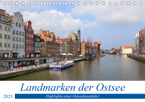 Landmarken der Ostsee (Tischkalender 2021 DIN A5 quer) von Berns,  Nicolette