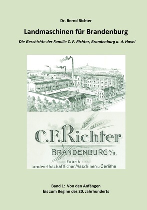 Landmaschinen für Brandenburg von Richter,  Bernd