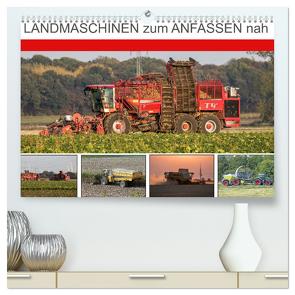 Landmaschinen zum Anfassen nah (hochwertiger Premium Wandkalender 2024 DIN A2 quer), Kunstdruck in Hochglanz von SchnelleWelten,  SchnelleWelten