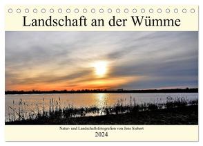 Landschaft an der Wümme (Tischkalender 2024 DIN A5 quer), CALVENDO Monatskalender von Siebert,  Jens