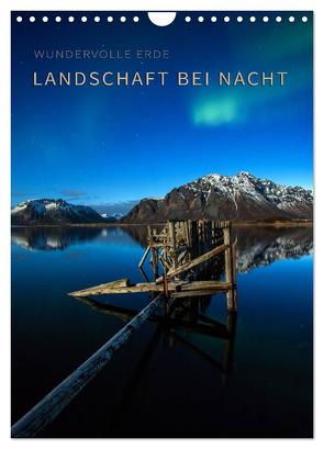 Landschaft bei Nacht (Wandkalender 2024 DIN A4 hoch), CALVENDO Monatskalender von Krotofil,  Raik