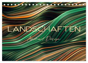 Landschaften Abstract Design (Tischkalender 2024 DIN A5 quer), CALVENDO Monatskalender von Roder,  Peter