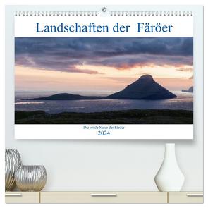 Landschaften Der Färöer (hochwertiger Premium Wandkalender 2024 DIN A2 quer), Kunstdruck in Hochglanz von Klesse,  Andreas