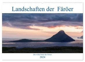 Landschaften Der Färöer (Wandkalender 2024 DIN A2 quer), CALVENDO Monatskalender von Klesse,  Andreas