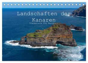 Landschaften der Kanaren – Traumziele für Wanderer (Tischkalender 2024 DIN A5 quer), CALVENDO Monatskalender von Müller,  Maren