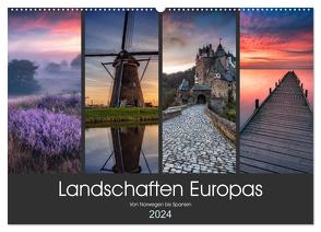 Landschaften Europas (Wandkalender 2024 DIN A2 quer), CALVENDO Monatskalender von Pachula,  Adam