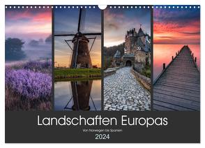 Landschaften Europas (Wandkalender 2024 DIN A3 quer), CALVENDO Monatskalender von Pachula,  Adam