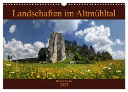 Landschaften im Altmühltal (Wandkalender 2024 DIN A3 quer), CALVENDO Monatskalender von Rucker,  Michael