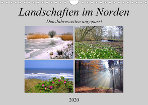 Landschaften im Norden, Den Jahreszeiten angepasst (Wandkalender 2020 DIN A4 quer) von Reupert,  Lothar