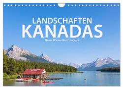 Landschaften Kanadas (Wandkalender 2024 DIN A4 quer), CALVENDO Monatskalender von Wagner,  Hanna