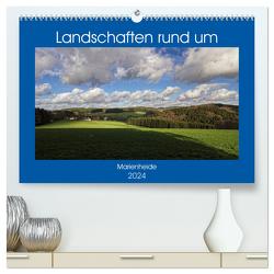 Landschaften rund um Marienheide (hochwertiger Premium Wandkalender 2024 DIN A2 quer), Kunstdruck in Hochglanz von / Detlef Thiemann,  DT-Fotografie