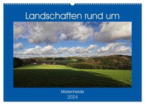 Landschaften rund um Marienheide (Wandkalender 2024 DIN A2 quer), CALVENDO Monatskalender von / Detlef Thiemann,  DT-Fotografie