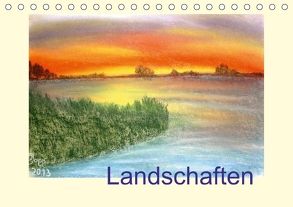 Landschaften (Tischkalender 2018 DIN A5 quer) von Jopp,  Ingrid