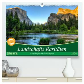 Landschafts Raritäten – Großartige USA Landschaften (hochwertiger Premium Wandkalender 2024 DIN A2 quer), Kunstdruck in Hochglanz von Leitz,  Patrick