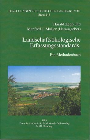 Landschaftsökologische Erfassungsstandards von Müller,  Manfred J., Zepp,  Harald