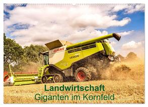 Landwirtschaft – Giganten im Kornfeld (Wandkalender 2024 DIN A2 quer), CALVENDO Monatskalender