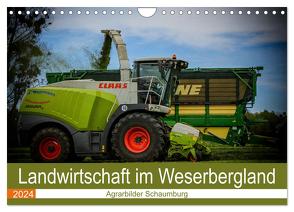 Landwirtschaft im Weserbergland (Wandkalender 2024 DIN A4 quer), CALVENDO Monatskalender von Witt,  Simon
