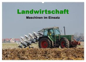 Landwirtschaft – Maschinen im Einsatz (Wandkalender 2024 DIN A2 quer), CALVENDO Monatskalender von Poetsch,  Rolf