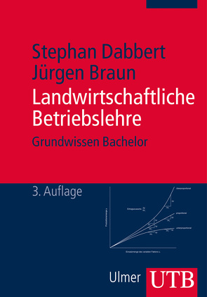 Landwirtschaftliche Betriebslehre von Braun,  Jürgen, Dabbert,  Stephan