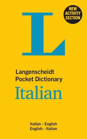 Langenscheidt Pocket Dictionary Italian