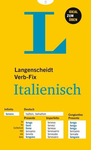 Langenscheidt Verb-Fix Italienisch – Italienische Verben auf einen Blick – Ideal zum Üben von Langenscheidt,  Redaktion