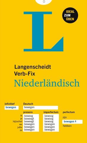 Langenscheidt Verb-Fix Niederländisch – Niederländische Verben auf einen Blick – Ideal zum Üben von Langenscheidt,  Redaktion