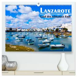 Lanzarote – Land der schwarzen Erde (hochwertiger Premium Wandkalender 2024 DIN A2 quer), Kunstdruck in Hochglanz von VogtArt,  VogtArt