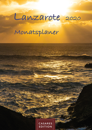 Lanzarote Monatsplaner 2020 30x42cm