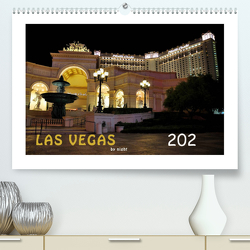 LAS VEGAS – by night (Premium, hochwertiger DIN A2 Wandkalender 2022, Kunstdruck in Hochglanz) von www.js-reisefotografie.de