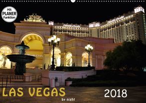 LAS VEGAS – by night (Wandkalender 2018 DIN A2 quer) von Schleibinger,  Judith