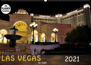 LAS VEGAS – by night (Wandkalender 2021 DIN A2 quer) von Schleibinger,  Judith