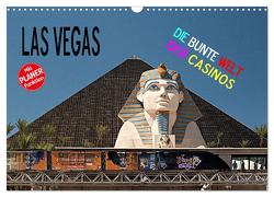 Las Vegas – Die bunte Welt der Casinos (Wandkalender 2024 DIN A3 quer), CALVENDO Monatskalender von Hallweger,  Christian